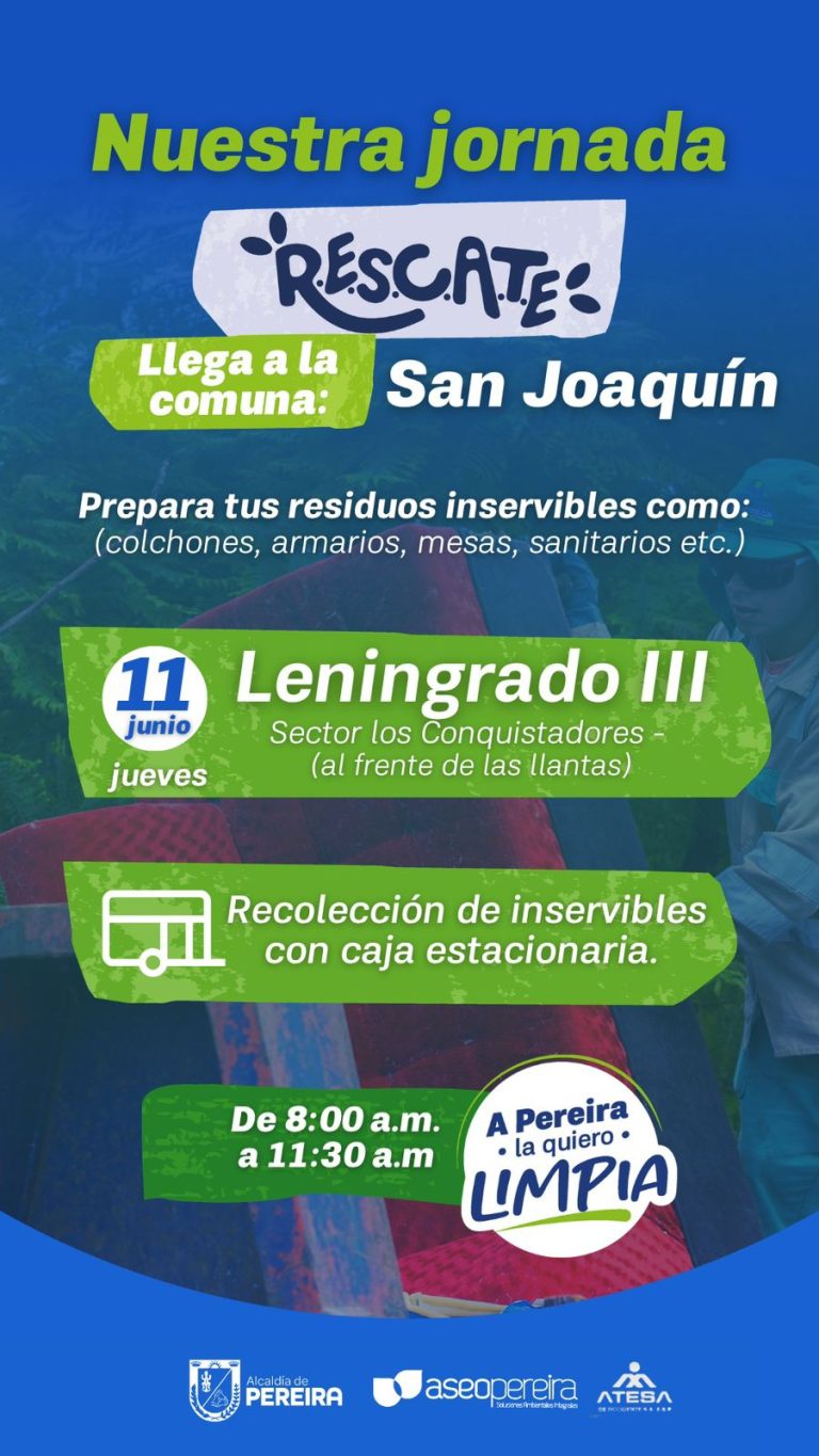 COMUNA SAN JOAQUÍN – LENINGRADO III (JUEVES 11 DE JUNIO)